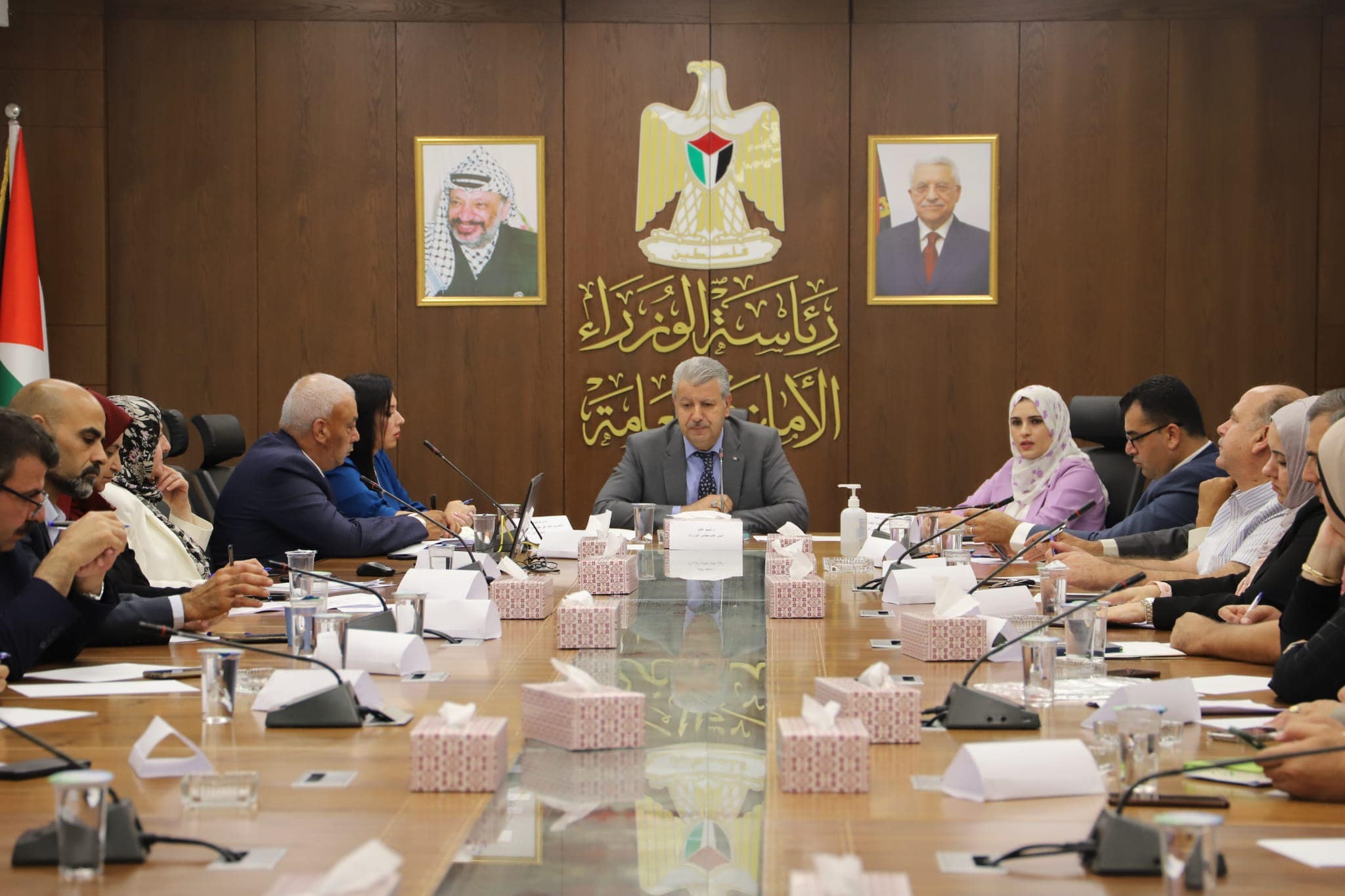 جانب من الورشة